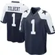 Game Navy Blue Men's Jalen Tolbert Dallas Cowboys Throwback Jersey