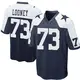 Game Navy Blue Men's Joe Looney Dallas Cowboys Throwback Jersey