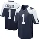 Game Navy Blue Men's Jonathan Garibay Dallas Cowboys Throwback Jersey