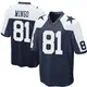 Game Navy Blue Men's Jonathan Mingo Dallas Cowboys Throwback Jersey