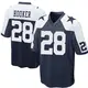 Game Navy Blue Men's Malik Hooker Dallas Cowboys Throwback Jersey