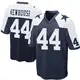 Game Navy Blue Men's Robert Newhouse Dallas Cowboys Throwback Jersey