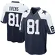 Game Navy Blue Men's Terrell Owens Dallas Cowboys Throwback Jersey