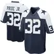 Game Navy Blue Men's Troy Pride Jr. Dallas Cowboys Throwback Jersey