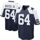 Game Navy Blue Youth Earl Bostick Jr. Dallas Cowboys Throwback Jersey