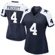 Game Navy Women's Dak Prescott Dallas Cowboys Alternate Jersey