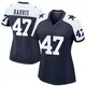 Game Navy Women's Darius Harris Dallas Cowboys Alternate Jersey