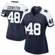 Game Navy Women's Daryl Johnston Dallas Cowboys Alternate Jersey