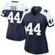 Game Navy Women's Trent Sieg Dallas Cowboys Alternate Jersey