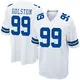 Game White Men's Chauncey Golston Dallas Cowboys Jersey