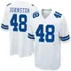 Game White Men's Daryl Johnston Dallas Cowboys Jersey