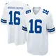 Game White Men's Jalen Moreno-Cropper Dallas Cowboys Jersey