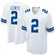 Game White Men's Jourdan Lewis Dallas Cowboys Jersey