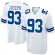 Game White Men's Linval Joseph Dallas Cowboys Jersey