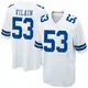 Game White Men's Luiji Vilain Dallas Cowboys Jersey