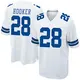 Game White Men's Malik Hooker Dallas Cowboys Jersey