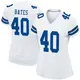 Game White Women's Bill Bates Dallas Cowboys Jersey