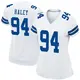 Game White Women's Charles Haley Dallas Cowboys Jersey