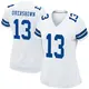 Game White Women's DeMarvion Overshown Dallas Cowboys Jersey