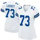 Game White Women's Joe Looney Dallas Cowboys Jersey