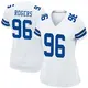 Game White Women's Justin Rogers Dallas Cowboys Jersey