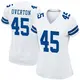 Game White Women's Matt Overton Dallas Cowboys Jersey