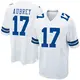 Game White Youth Brandon Aubrey Dallas Cowboys Jersey