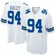 Game White Youth Charles Haley Dallas Cowboys Jersey