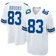 Game White Youth Jalen Brooks Dallas Cowboys Jersey