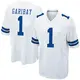 Game White Youth Jonathan Garibay Dallas Cowboys Jersey