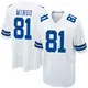 Game White Youth Jonathan Mingo Dallas Cowboys Jersey