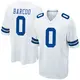 Game White Youth Luq Barcoo Dallas Cowboys Jersey