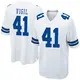 Game White Youth Nick Vigil Dallas Cowboys Jersey