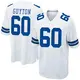 Game White Youth Tyler Guyton Dallas Cowboys Jersey