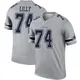 Legend Gray Men's Bob Lilly Dallas Cowboys Inverted Jersey