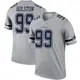 Legend Gray Men's Chauncey Golston Dallas Cowboys Inverted Jersey