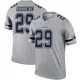 Legend Gray Men's C.J. Goodwin Dallas Cowboys Inverted Jersey