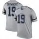 Legend Gray Men's Dontario Drummond Dallas Cowboys Inverted Jersey