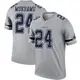 Legend Gray Men's Israel Mukuamu Dallas Cowboys Inverted Jersey