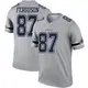 Legend Gray Men's Jake Ferguson Dallas Cowboys Inverted Jersey