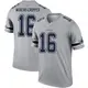 Legend Gray Men's Jalen Moreno-Cropper Dallas Cowboys Inverted Jersey