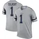 Legend Gray Men's Jalen Tolbert Dallas Cowboys Inverted Jersey