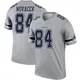 Legend Gray Men's Jay Novacek Dallas Cowboys Inverted Jersey