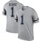 Legend Gray Men's Jayron Kearse Dallas Cowboys Inverted Jersey