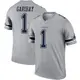 Legend Gray Men's Jonathan Garibay Dallas Cowboys Inverted Jersey