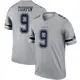 Legend Gray Men's KaVontae Turpin Dallas Cowboys Inverted Jersey