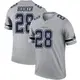 Legend Gray Men's Malik Hooker Dallas Cowboys Inverted Jersey