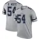 Legend Gray Men's Randy White Dallas Cowboys Inverted Jersey