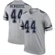 Legend Gray Men's Robert Newhouse Dallas Cowboys Inverted Jersey