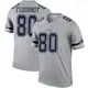 Legend Gray Men's Ryan Flournoy Dallas Cowboys Inverted Jersey